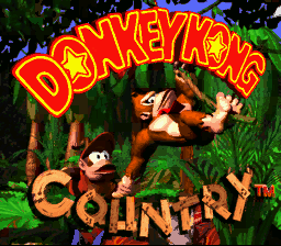 Donkey Kong Country title