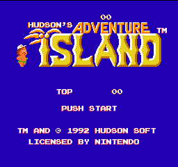 Hudson's Adventure Island - Classic in the Pacific (E)