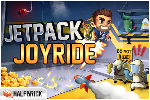 Jetpack Joyride iOS title
