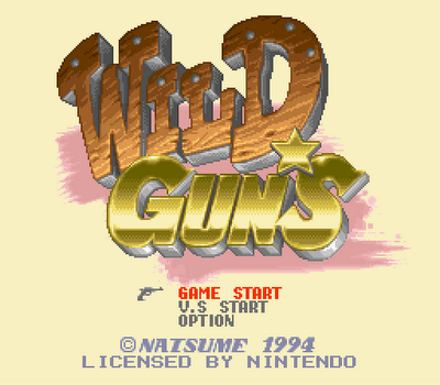 Wild Guns title
