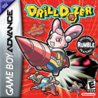 Drill Dozer box art for Game Boy Advance