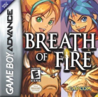 Breath of Fire box art for Game Boy Advance