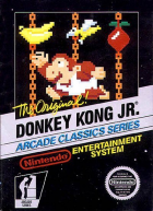 Donkey Kong Jr. box art for NES