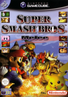 Super Smash Bros. Melee box art for GameCube