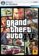 Grand Theft Auto IV box art for PC