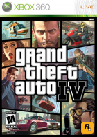 Grand Theft Auto IV box art for Xbox 360