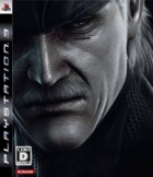Metal Gear Solid 4: Guns of the Patriots box art for PlayStation 3