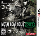 Metal Gear Solid: Snake Eater 3D box art for Nintendo 3DS