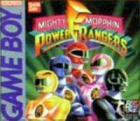 Mighty Morphin Power Rangers box art for Game Boy