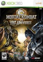 Mortal Kombat vs. DC Universe box art for Xbox 360