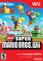 New Super Mario Bros. Wii box art for Wii