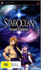 Star Ocean: Second Evolution box art for PSP
