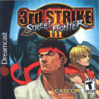 Street Fighter III box art for Sega Dreamcast