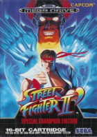 Street Fighter II: Special Champion Edition box art for Sega Genesis