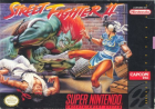 Street Fighter II box art for Super NES