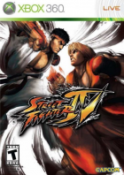 Street Fighter IV box art for Xbox 360
