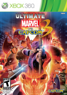 Ultimate Marvel vs. Capcom 3 box art for Xbox 360