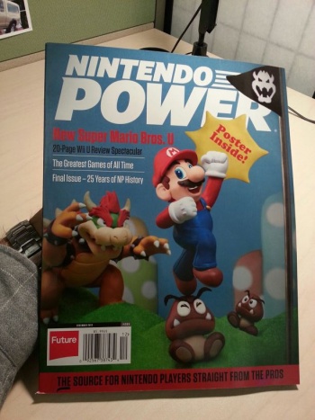 Nintendo Power final issue