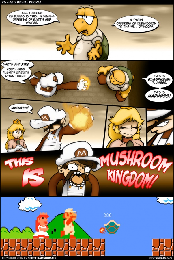 This is Mushroom Kingdom