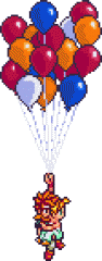 Crono and Marle balloons