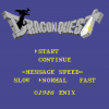 Dragon Quest MSX title