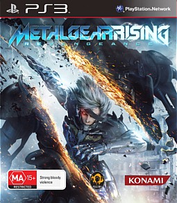 Metal Gear Rising: Revegeance AU PS3 cover