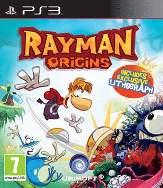 Rayman Origins PS3 EU cover
