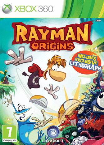 Rayman Origins Xbox 360 EU cover
