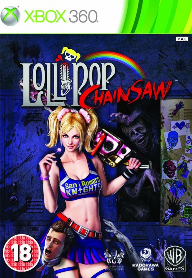 Lollipop Chainsaw Xbox 360 EU Cover
