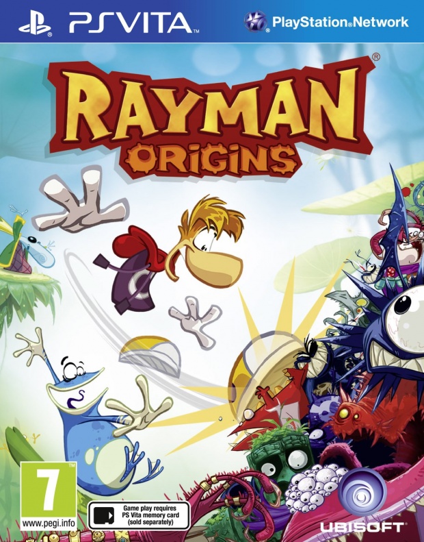 Rayman Origins Vita EU Cover