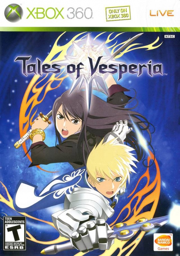 Tales of Vesperia Xbox 360 United States Cover