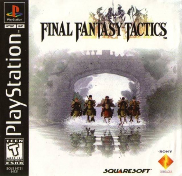 Final Fantasy Tactics - US Cover