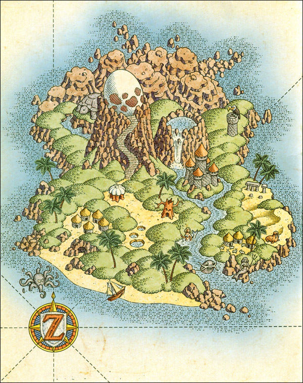 Koholint Island Map