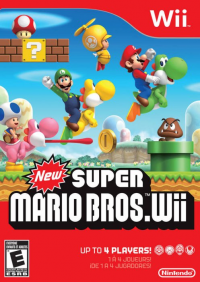 New Super Mario Bros. Wii box art